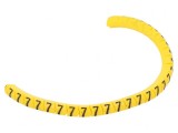 Markere de Marcaj Galbene PVC 1,3-3mm