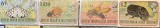 PC397 - Oceanul Indian Britanic (BIOT) 1976 Fauna/ Insecte, serie MNH, 4v, Nestampilat