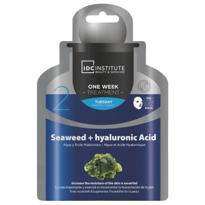 Masca faciala cu Alge marine + Acid Hyaluronic, IDC Institute, 30901, 22 gr foto