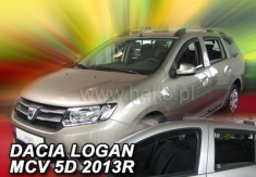 Paravanturi Geam Auto auto Dacia Logan MCV, 2013- ( Marca Heko - set FATA ) foto