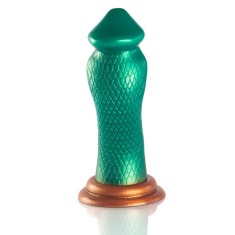 Dildo bizar din silicon EPIC - PYTHON DILDO COBRA GREEN foto