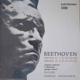 Disc vinil, LP. SIMFONIA NR.1 IN DO MAJOR. SIMFONIA NR.8 IN FA MAJOR-LUDWIG VAN BEETHOVEN-240038