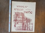PARTITURA MUZICALA - DOINA OLTULUI, CCA 1920 * PRIMA COPERTA, CROMOLITO