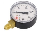 Manometru 0-250 bar 63mm pentru Lichide și Gaze