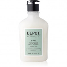Depot No. 501 Moisturizing & Clarifying Beard Shampoo sampon hidratant pentru barbă 250 ml