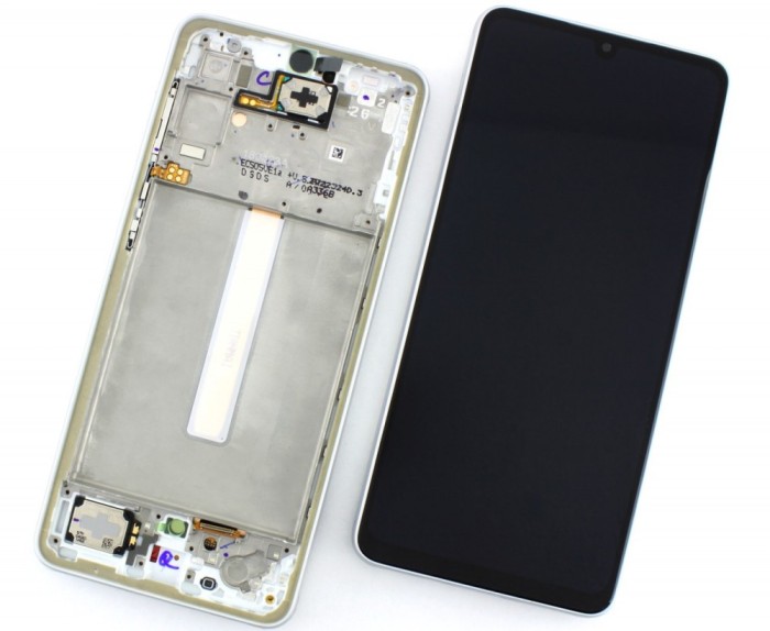 Display Samsung Galaxy A33 A336 5G Display Service Pack Alb White cu Rama