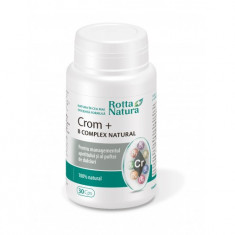 Crom + B Complex Natural Rotta Natura 30cps