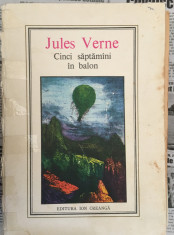 Cinci saptamani in balon, de Jules Verne, Editura Ion Creanga foto