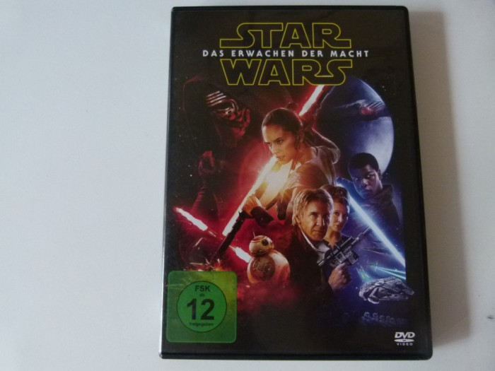 star wars - nastere puterii, dvd