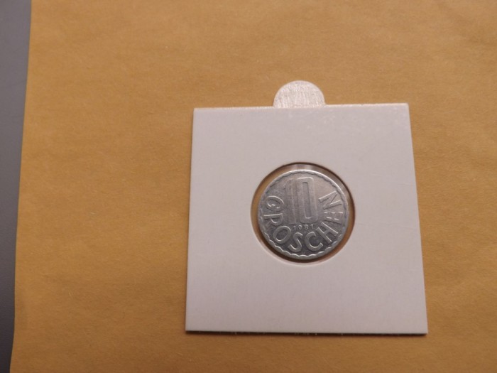 Austria 10 Groschen 1981