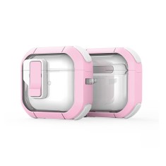 Husa Apple AirPods 4 Dux Ducis PECN Series, roz alb foto