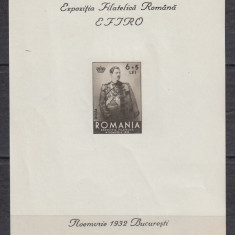 ROMANIA 1932 LP 101 EFIRO COLITA NEDANTELATA MNH