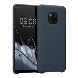 Husa Kwmobile pentru Huawei Mate 20 Pro, Silicon, Albastru, 52287.186, Carcasa