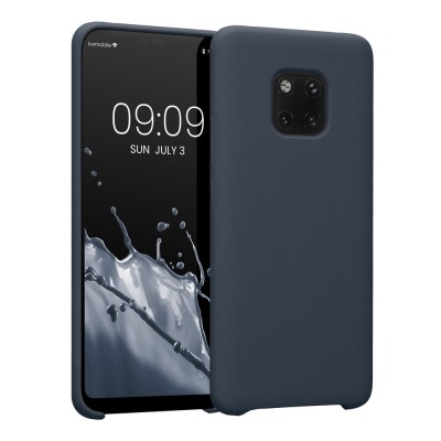 Husa Kwmobile pentru Huawei Mate 20 Pro, Silicon, Albastru, 52287.186 foto