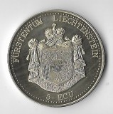 Moneda 5 ECU 1995 - Liechtenstein, Beitritt zum Europ&auml;ischen Wirtschaftsraum, 38,53 mm, proof