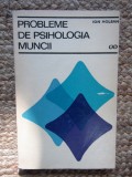 Probleme de psihologia muncii - Ion Holban