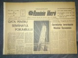 ZIARUL ROMANIA LIBERA 1 APRILIE 1966 CLASAMENT DIVIZIA A