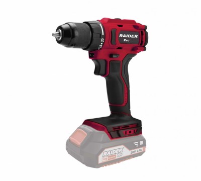 Masina de gaurit cu percutie pe acumulator (fara acumulator si incarcator) RDP-PBCDI20 Solo, brushless, 13 mm, Raider 030237 foto