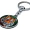 Breloc Metalic-Epoxy Tigru AutoProtect KeyCars
