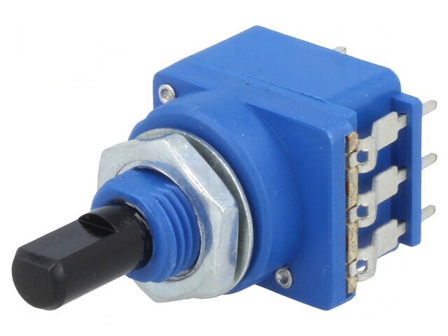 Potentiometru Axial 100k&Omega; Ax Crestătură D