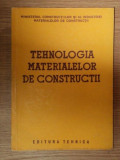 TEHNOLOGIA MATERIALELOR DE CONSTRUCTII , 1951