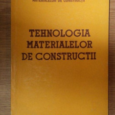 TEHNOLOGIA MATERIALELOR DE CONSTRUCTII , 1951