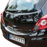 Ornament protectie bara spate/portbagaj crom Opel Corsa D 2006-2014