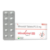 Supliment Alimentar, Healing Pharma, Minoxytop 2.5mg, Stimuleaza Cresterea Parului, 50 tablete