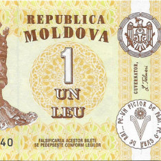 Moldova (4) - 1 Leu 1999