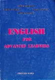 Cumpara ieftin English for advanced learners - 1990 - Viorica Dobrovici (@K224)