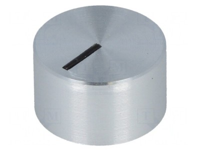 Buton rotativ aluminiu plastic 6mm foto