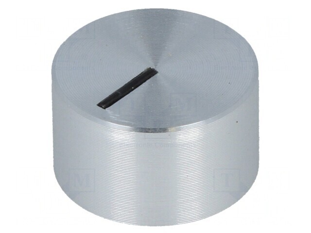 Buton rotativ aluminiu plastic 6mm