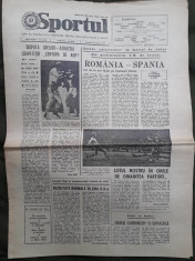 Ziarul Sportul din 16 aprilie 1977 foto