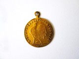 Franta medalion/jeton Republica Franceza 1910:Libertate-Egalitate-Fraternitate