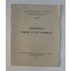 MEMORIAL OMER LUTFI BARKAN , 1980