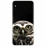 Husa silicon pentru Apple Iphone X, Owl In The Dark