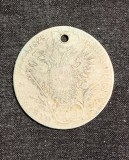 Moneda Argint 20 Kreuzer 1828 Austria, Monetărie E, Francisc I, Imperiul Habsburgic