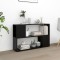 vidaXL Bibliotecă, negru, 100x24x63 cm, PAL 809171