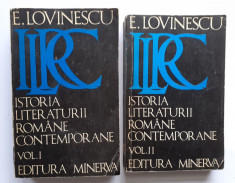 Eugen Lovinescu - Istoria Literaturii Romane Contemporane Vol. 1 + Vol. 2 foto