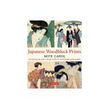 Japanese Woodblock Prints, 16 Note Cards: 16 Different Blank Cards with 17 Patterned Envelopes