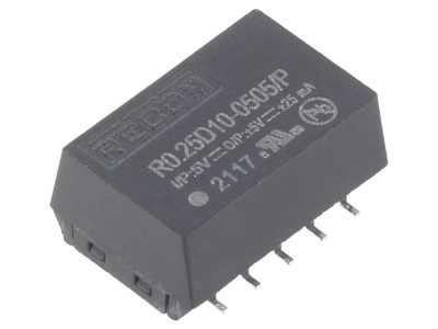 Convertor DC/DC 0,25W 5V/&amp;plusmn;5V foto