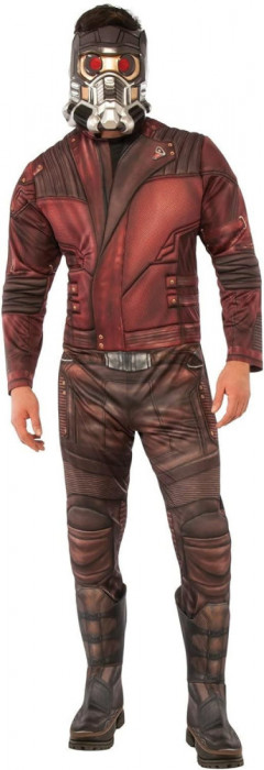 Rubie&#039;s Adult 700748 Marvel: Avengers 4 Costum și mască Star-Lord Deluxe pentru