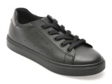Cumpara ieftin Pantofi sport GEOX negri, J45ECA, din piele naturala