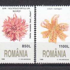 ROMANIA 1998 LP 1466 FLORA SERIE MNH