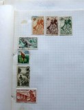 Lot Timbre Africa Occidentală Franceză AOF - Faună, Floră, Peisaje Coloniale - Ștampilate -GB