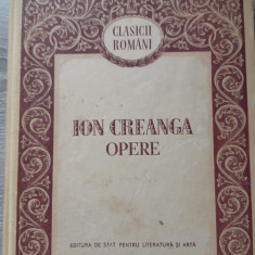 Ion Creanga Opere, Editie 1953 ingrijita de G. Calinescu