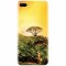 Husa silicon pentru Apple Iphone 7 Plus, Hill Top Tree Golden Light