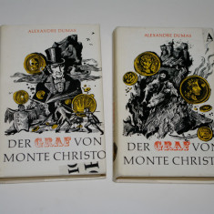 Der graf von Monte Christo - Alexandre Dumas - 2 vol. - in limba germana