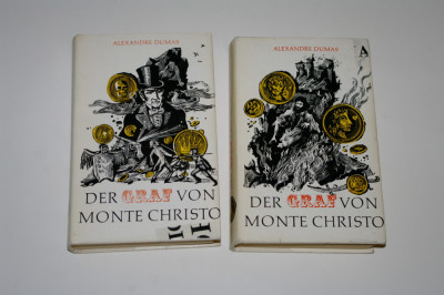 Der graf von Monte Christo - Alexandre Dumas - 2 vol. - in limba germana foto