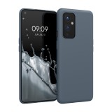 Husa pentru OnePlus 9, Silicon, Gri, 55726.202, kwmobile, Carcasa